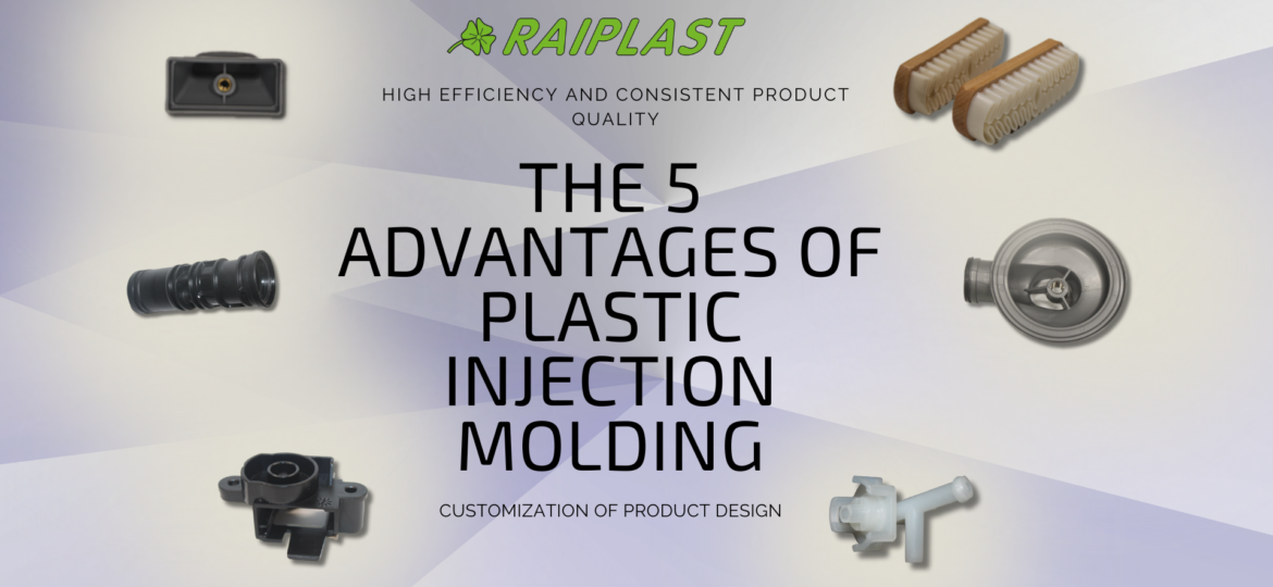 5 advantages of plastic injection molding